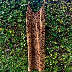 Leopard Print Dress, S